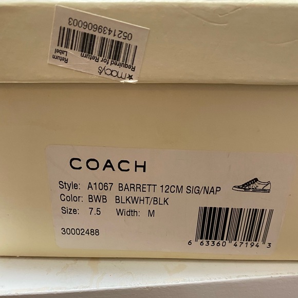 Coach causal sneaker - Picture 4 of 6